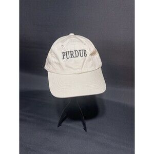 Purdue hat Sportsman Brand Embroidery Summer Color Tan Adjustable Buckle Back